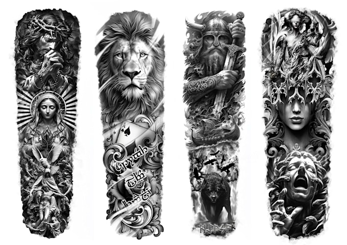 create unique custom tattoo any tattoo design, tattoo artist