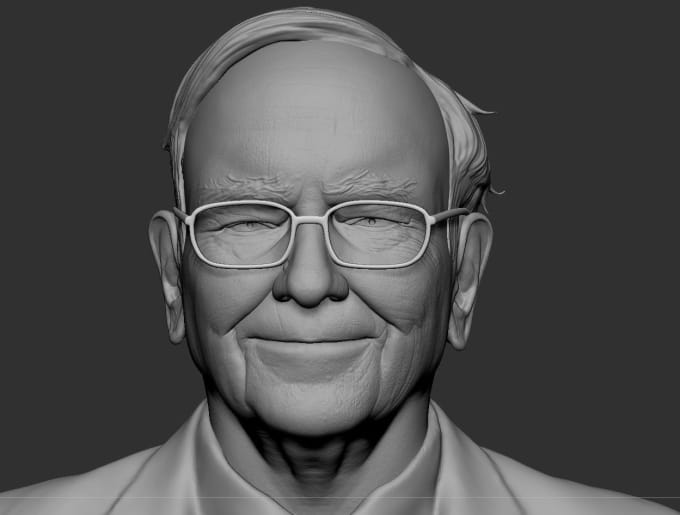 do 3d character model for printing, 3d sculpting, 3d stylized character, 3d bust