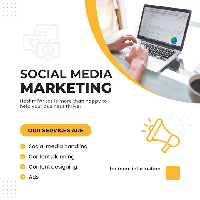 be your professional SEO and social media marketing manager