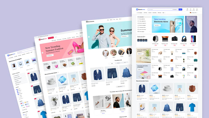 build a complete professional ecommerce website