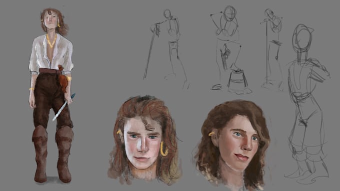 Do the design of your character by Ilariabaima_art | Fiverr