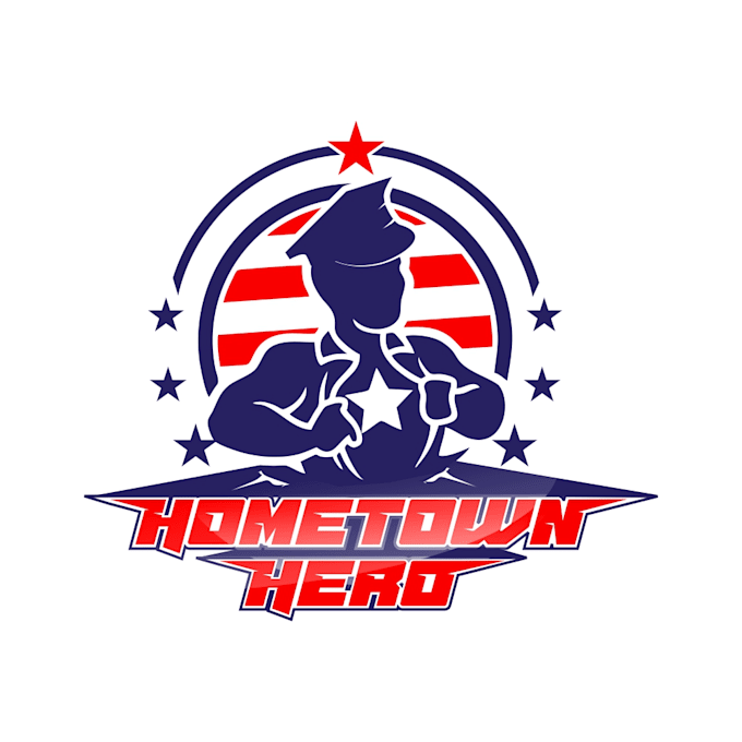 create a professional custom super hero logo design for your