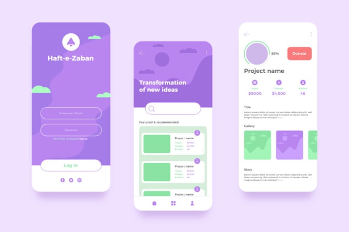 do mobile app development, ios app, android app in flutter