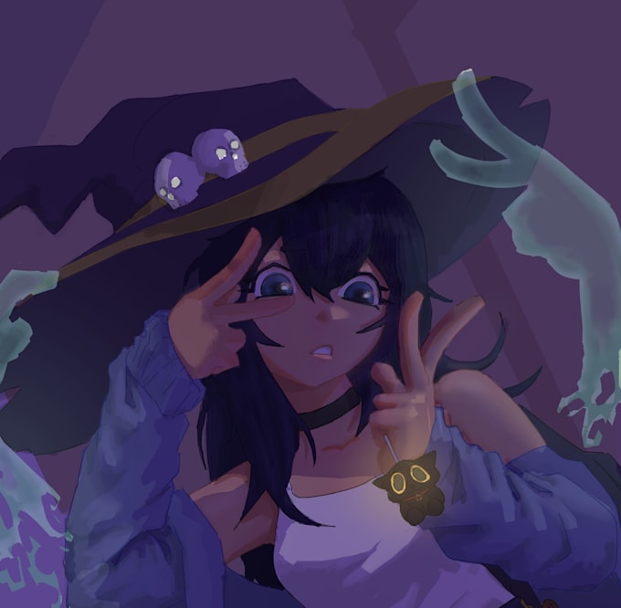 draw full body coloured