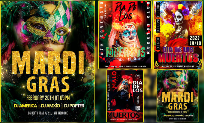 make a professional event festival flyer design in 6 hr