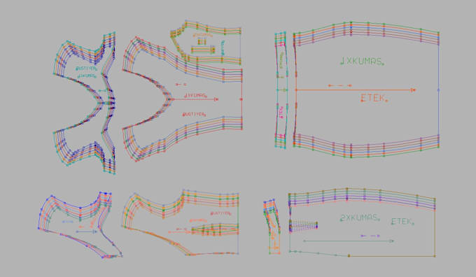 Create for you any type of garment pattern from scetch,photos and ideas ...