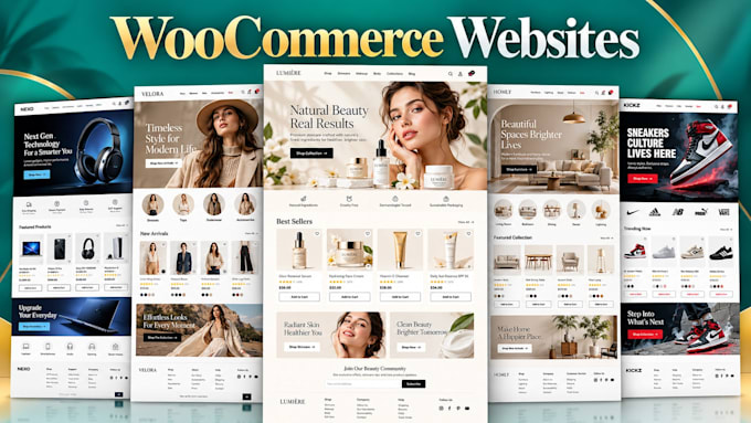 design and develop a professional woocommerce website