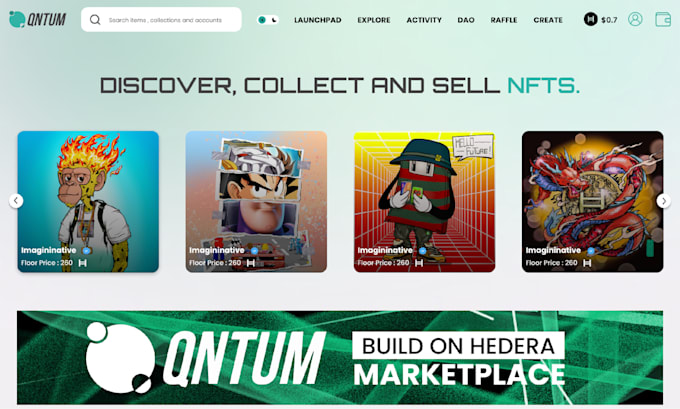 develop dapps, nft mint on ethereum, polygon, solana