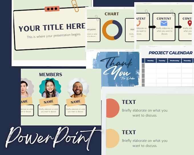 design powerpoint business presentations, slide deck
