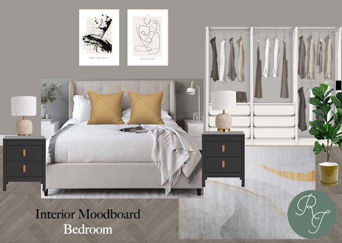 Create an interior design package to furnish a room by Rosejouinterior ...