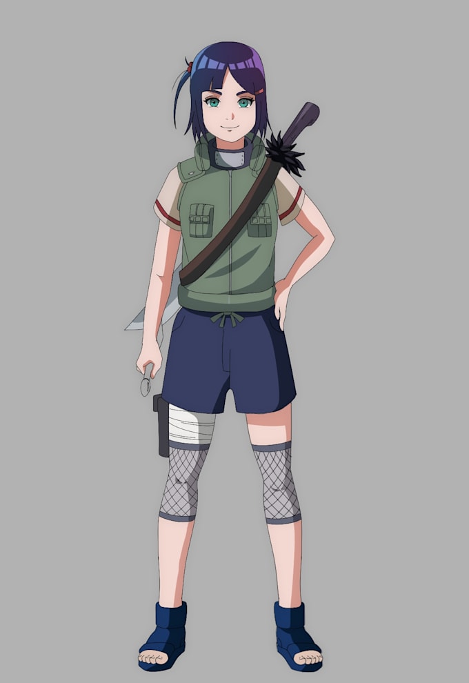 draw a naruto illustration for you