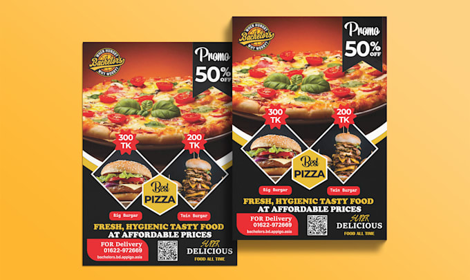 design professional flyers and brochures within 24 hours