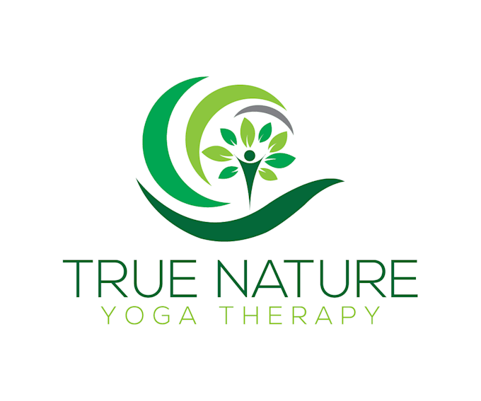 do a beautiful nature yoga logo design for you