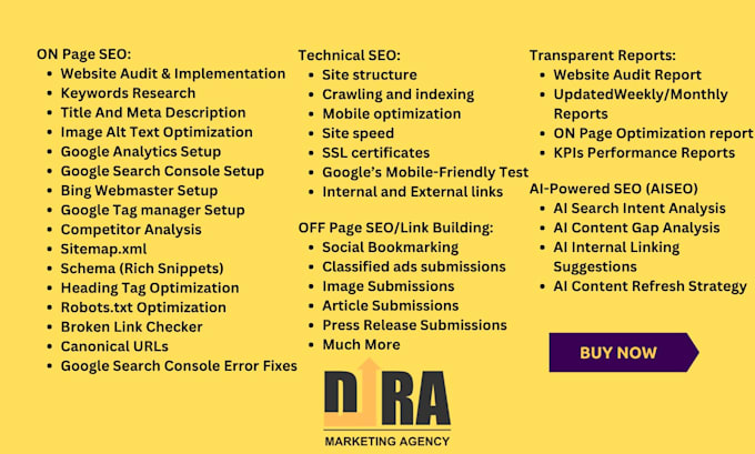 do pro website SEO service for google top ranking