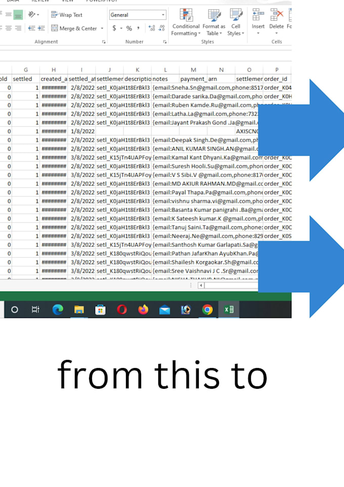 do excel cleaning, excel filling, and excel entry as I am a good excel cleaner