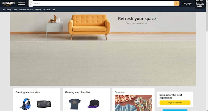 Design your front end using html, css and javascript by Nabeelshakil ...