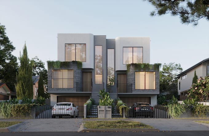 provide high quality renders residential building