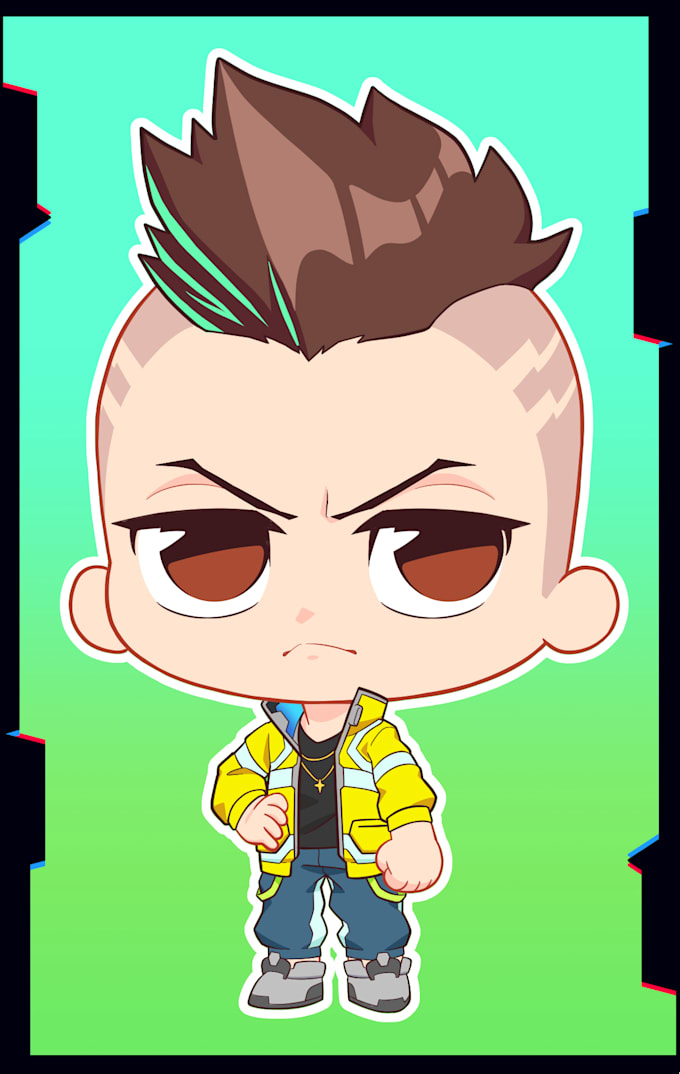 draw cute chibi art illustration