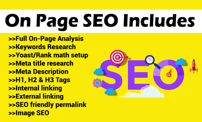 do advanced on page SEO for website ranking by rank math or yoast