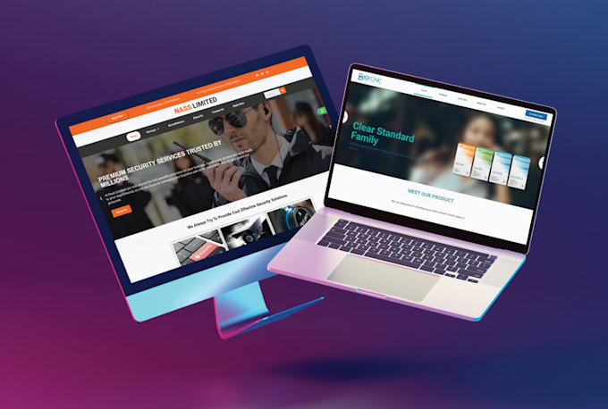 design a clean and modern wordpress website