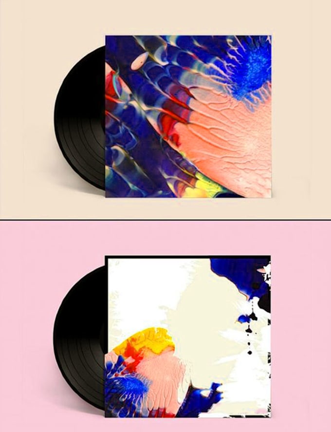 Create a colorful album cover art by Densesubterr Fiverr