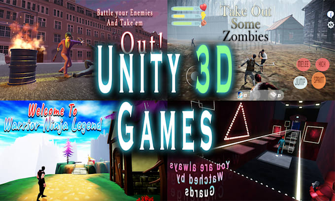 develop professional unity games for PC and mobile