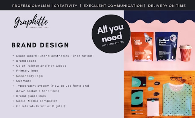 design your brand logo and brand identity