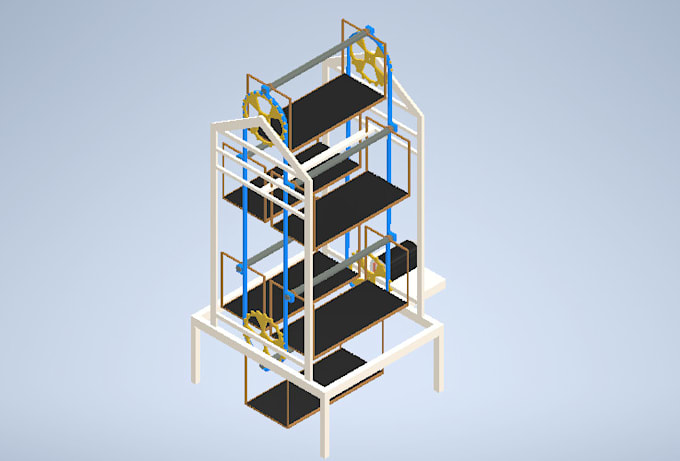 do cad design using autodesk inventor