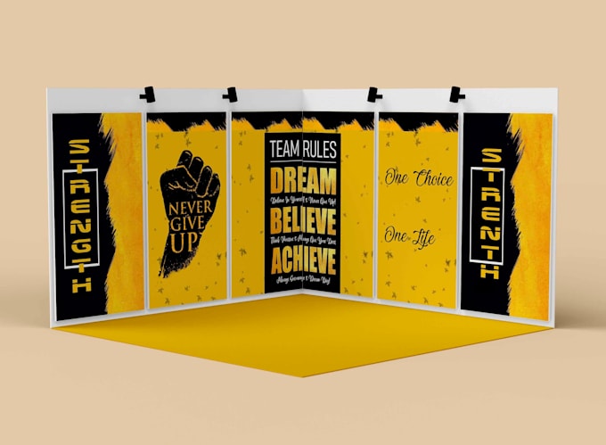 corporate roll up banner, yard sign, trade show booth retractable banner