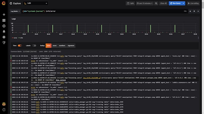create logging system with loki in your python project