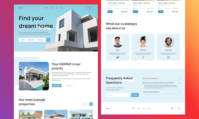 create a responsive website design in figma