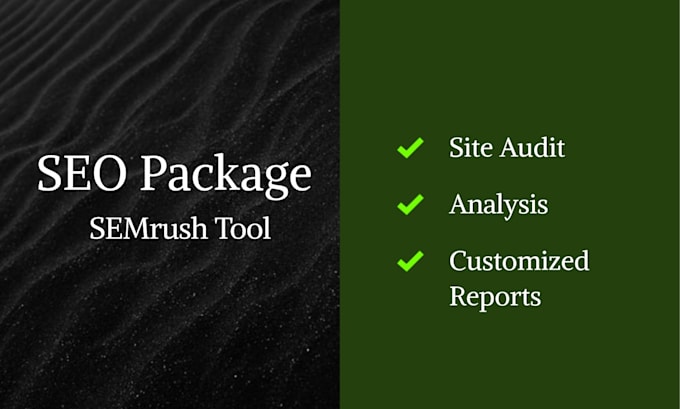do any semrush analysis and report