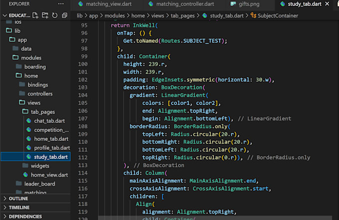 design and develop android apps, flutter and dart expert