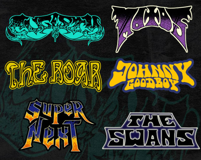 Create professional create professional band logo for stoner rock, doom ...