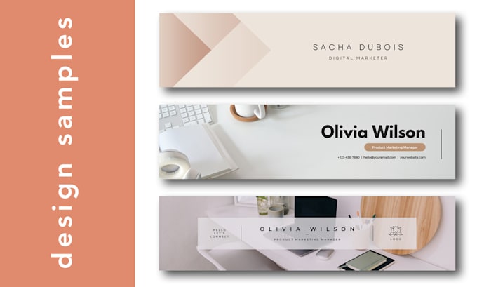 design a professional linkedin banner or background
