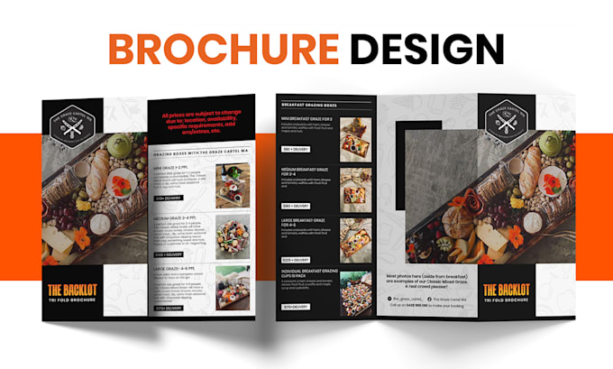 design corporate brochure, flyer and catalog