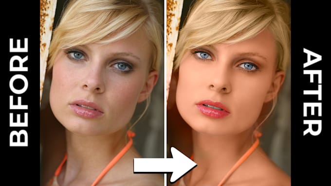 professionally retouch your portraits