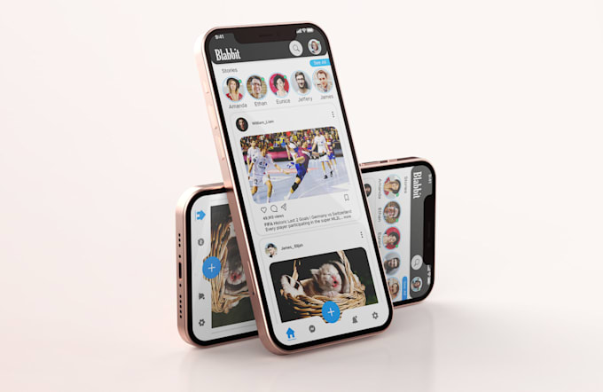 create modern professional mobile app UI UX design or web design within 24 hours