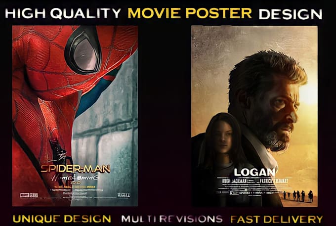 Make awesome movie poster of high quality by Designerxposter | Fiverr