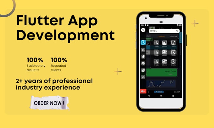 building mobile app, app development flutter android ios app