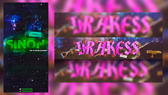 Design the best 3d, 2d banner,header,logo for social media by Trippiex ...