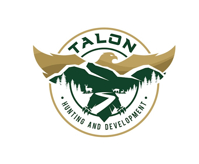 do make an modern custom eagle logo
