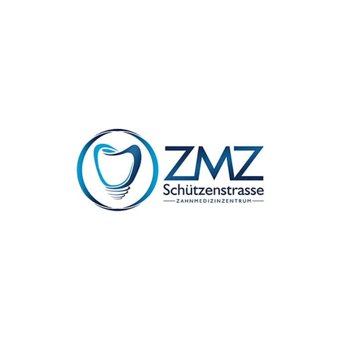 create unique modern dental logo design