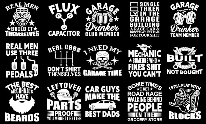 make bulk best custom trendy t shirt design bundle