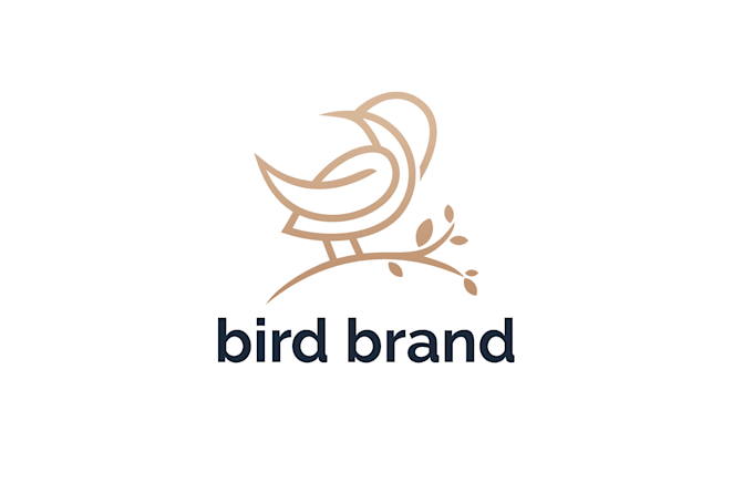 design creative line art logo