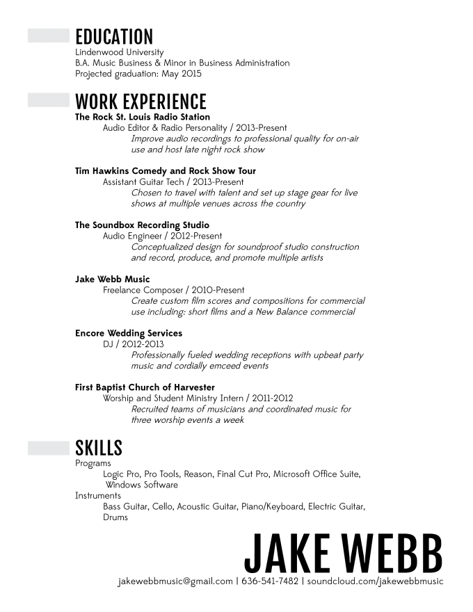 Create A Resume Unique To You By Imkristinwhite