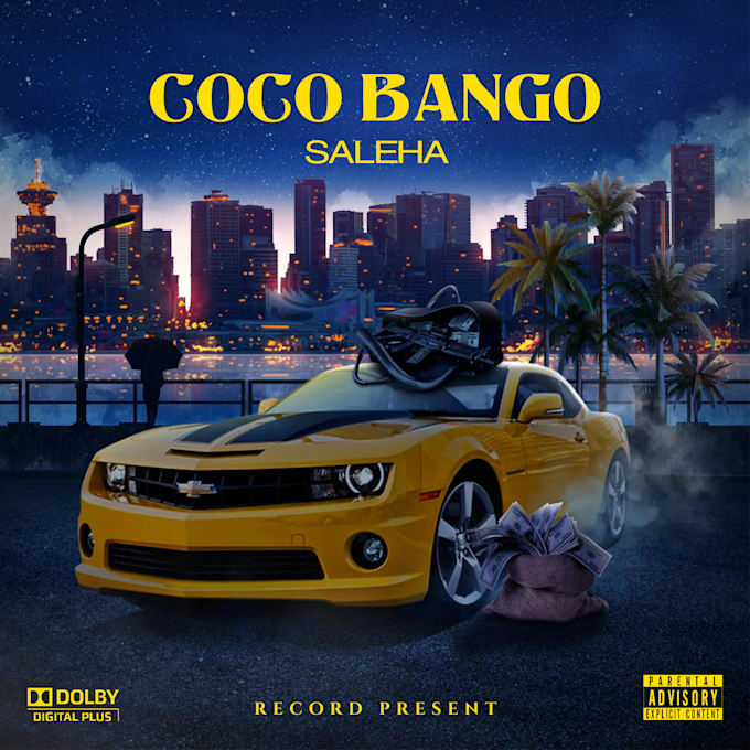 design professional rap or song cover art within few hours
