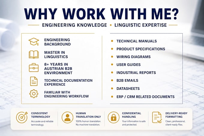 translate technical and engineering documents between english and chinese
