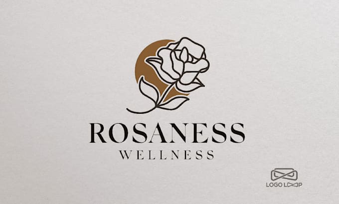 do 3 modern minimalist business logo design with 3d mockup