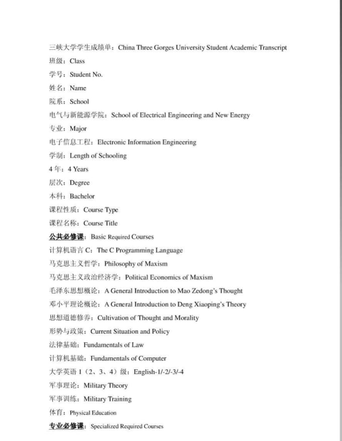 Translate english to chinese by Wangxiaofen Fiverr